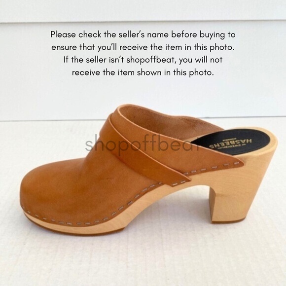 NEW Swedish Hasbeens Classic Clog Nature 40 - Picture 4 of 16